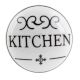 2 Pieces Kitchen Flat Ceramic Wine Bottle Stopper